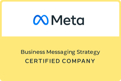 Meta · Business Messaging Strategy Certified Company